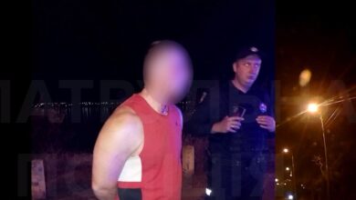 задержанный после погони