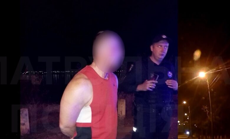 задержанный после погони