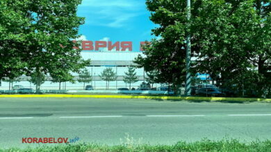 "Таврия В" на перегоне по пр. Богоявленскому