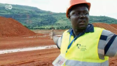 добыча боксита в Гвинее (Русал)