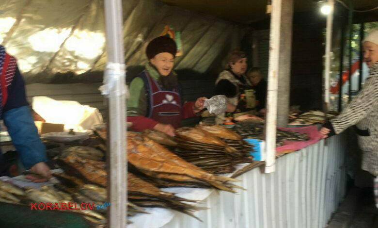 рынок в Корабельном районе г. Николаева