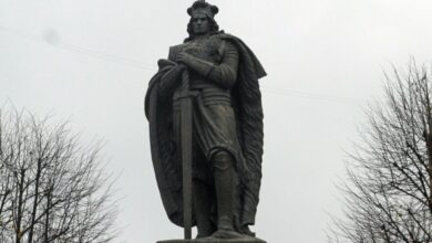 скульптура "Литовский рыцарь"