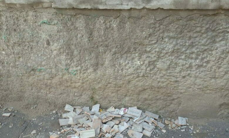 Глинки 6 обваливается фасад