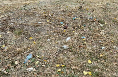 Мусор на Айвазовского возле ПТУ№1