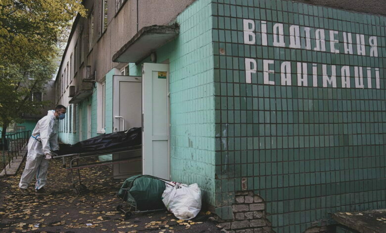 труп из реанимации вывозят