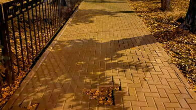 тротуар возле Николаевской школы №33