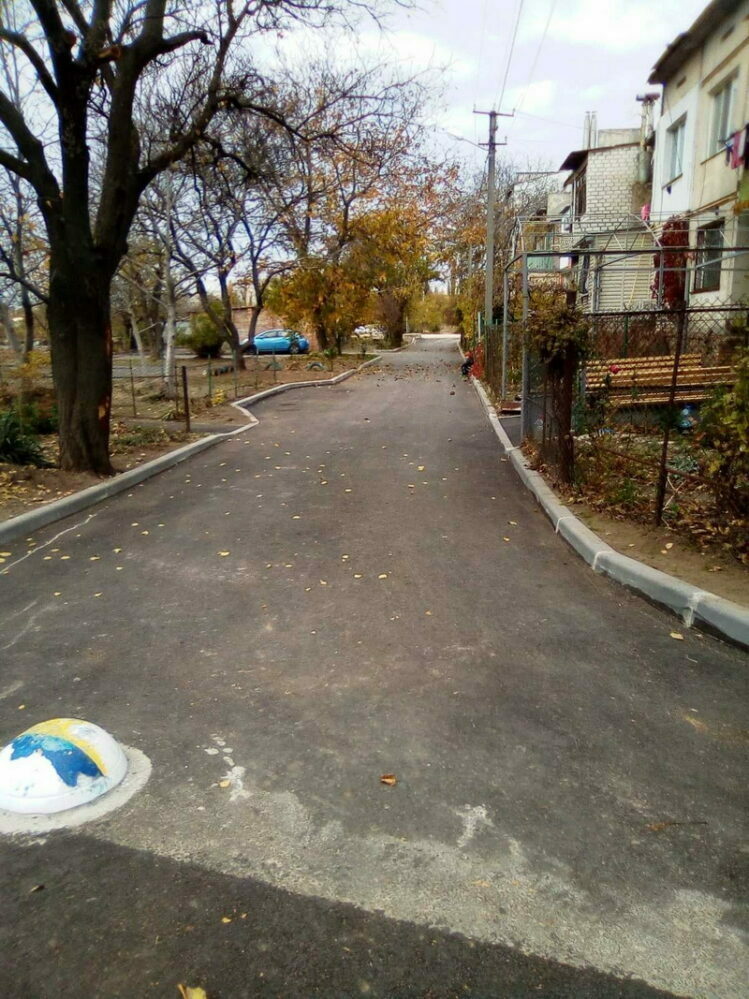 капитальный ремонт дороги Тернопольская, Кобзарская, Ушакова