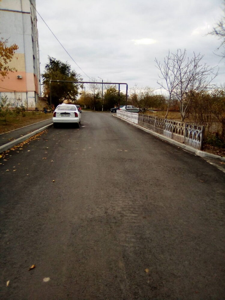 капитальный ремонт дороги Тернопольская, Кобзарская, Ушакова