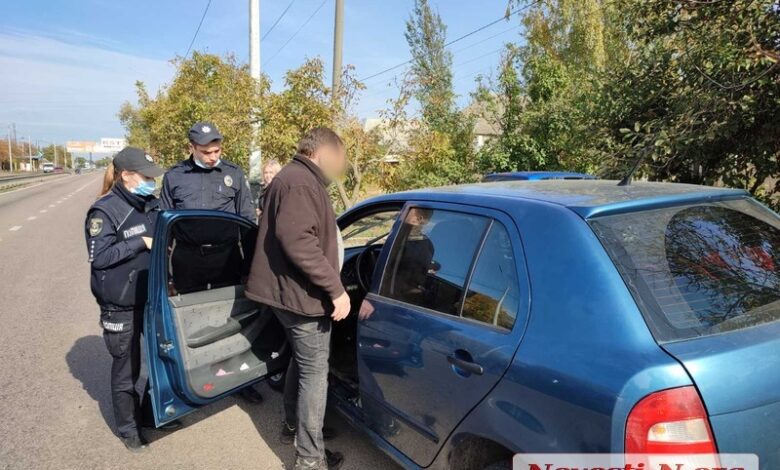 конфликт на перегоне в Николаеве