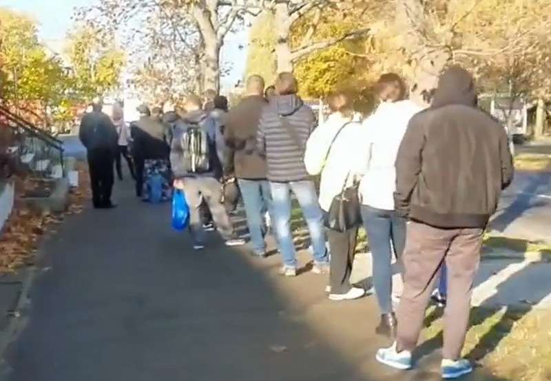 22/10/21 очередь на конечные №1,52,32,53