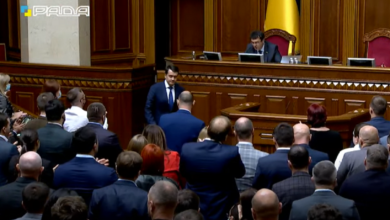 Отставка Разумкова