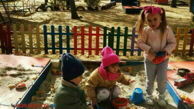 Воспитанники детсада в Корабельном районе Николаева