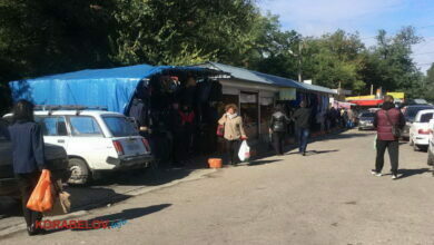 рынок в Корабельном районе Николаева