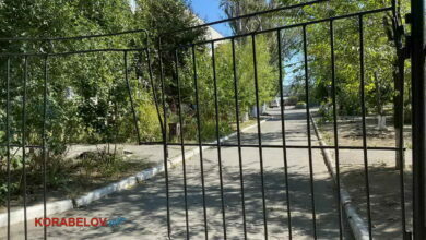 Ворота в Николаевскую горбольницу №5