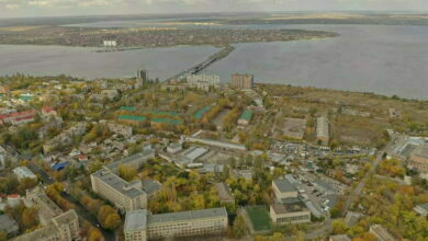 Николаев с высоты, осень