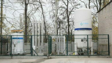 Кислородная станция в Николаевской горбольнице №5