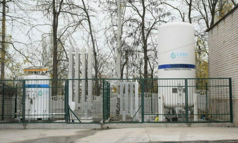 Кислородная станция в Николаевской горбольнице №5