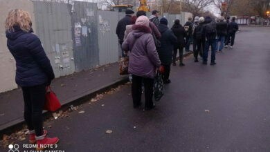 очередь на маршрут №50 (АТБ)