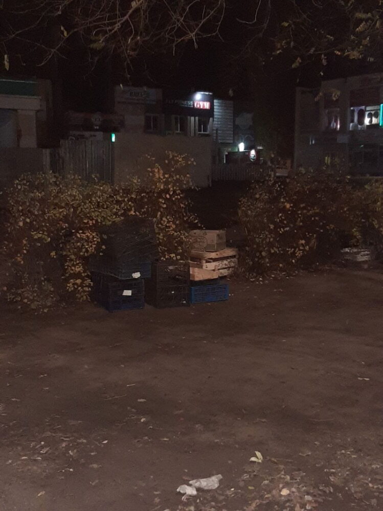 мусор от стихийщиков