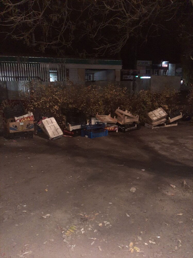 мусор от стихийщиков