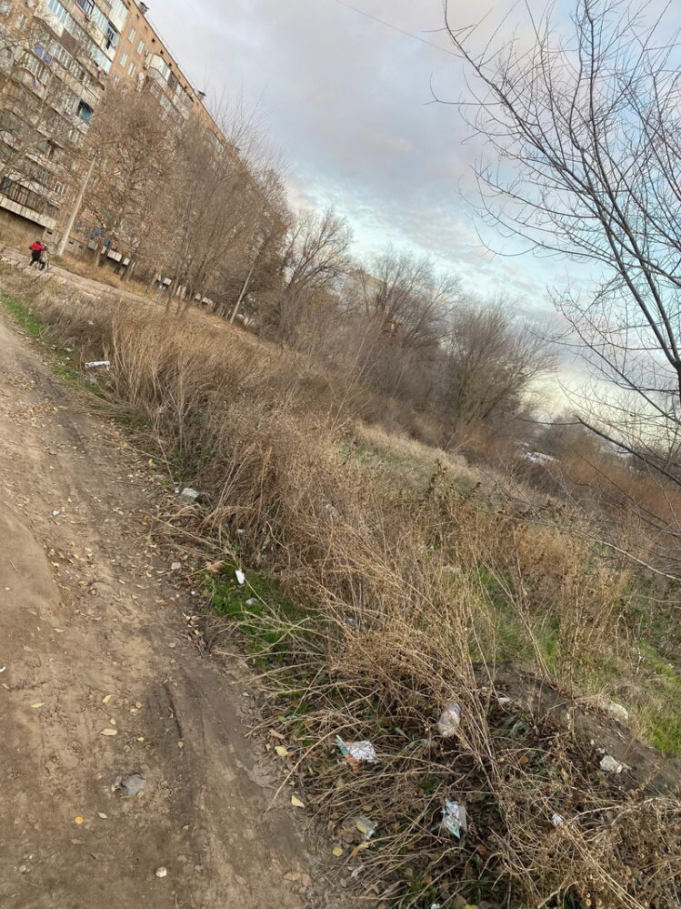 мусор на Ольжича