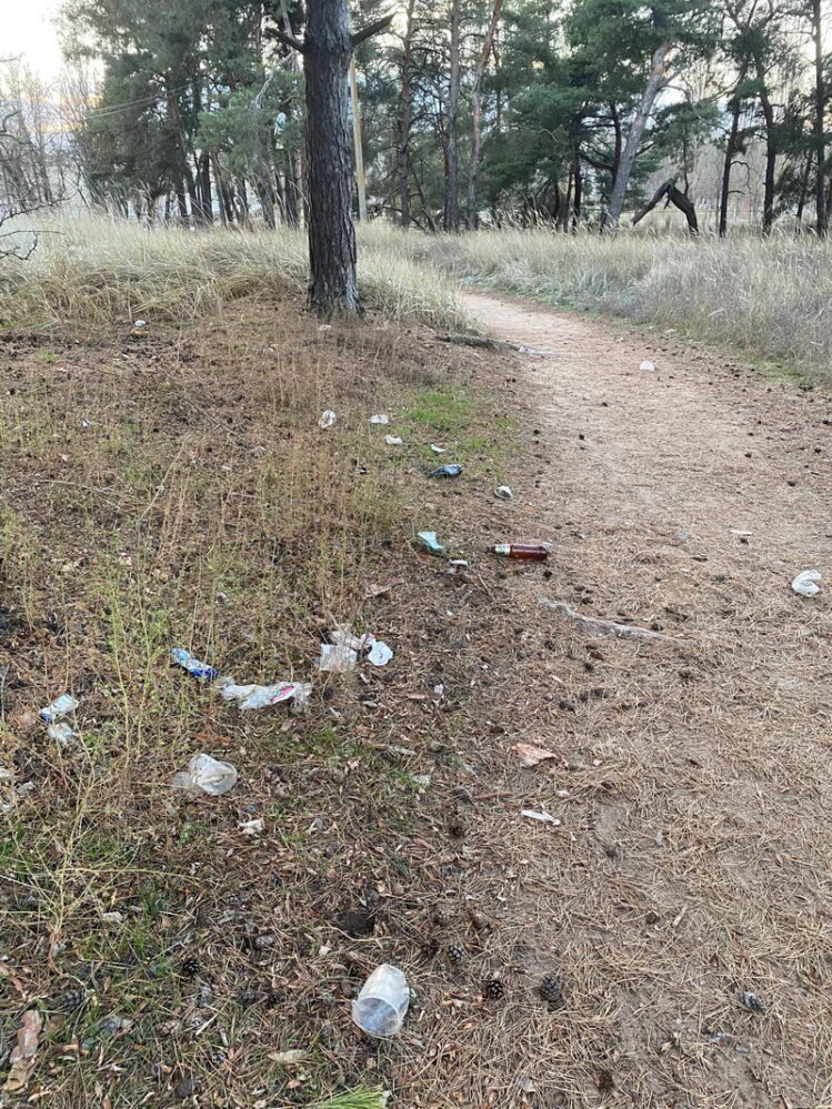 мусор на Ольжича