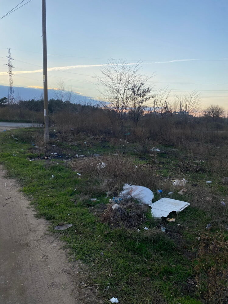 мусор на Ольжича