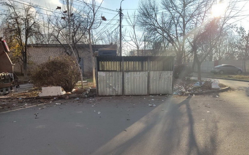 вывоз мусора на Попеля