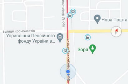 зеленый автобус 91 с неработающим трекером