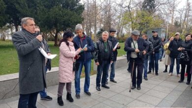 митинг антивакцинаторов