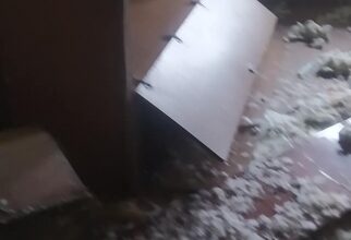 беспорядок, устроенный школьниками в частном доме в Лупарево