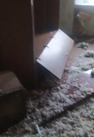 беспорядок, устроенный школьниками в частном доме в Лупарево