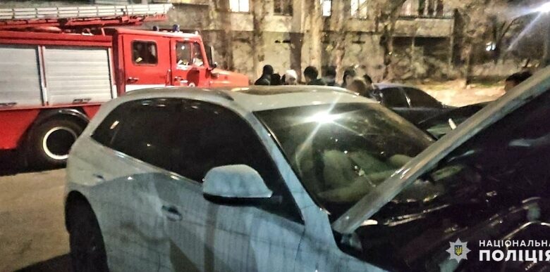 поджог авто