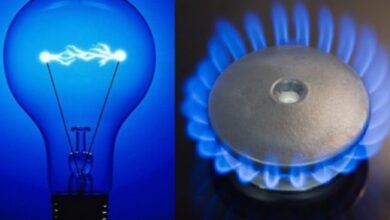 электричество и газ