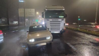 ДТП на Широкобальском перегоне в Николаеве 28.11.2021