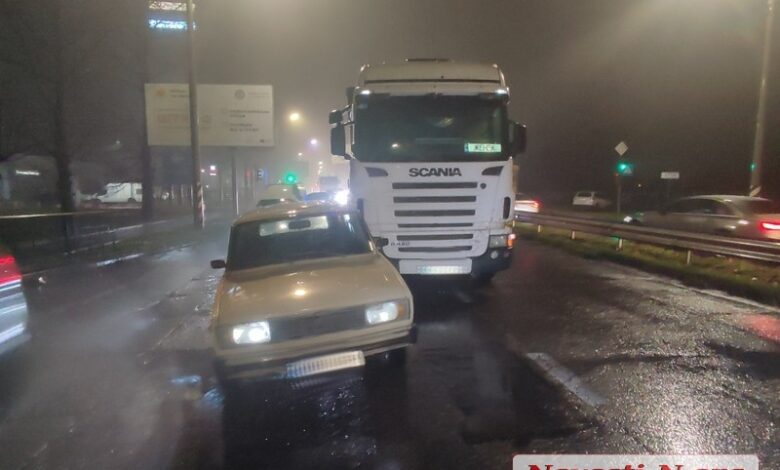 ДТП на Широкобальском перегоне в Николаеве 28.11.2021