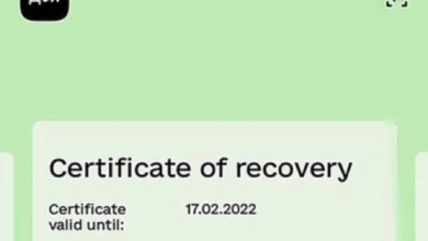 Сертификат о выздоровлении