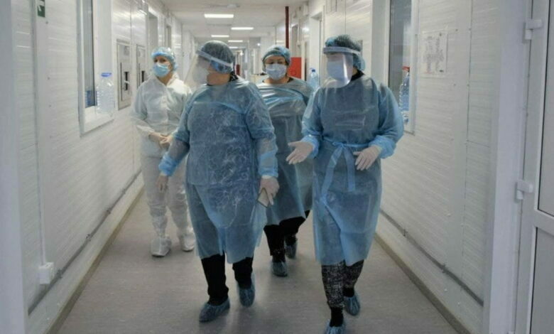 06.11.2021: визит замминистра здравоохранения в ковидный госпиталь Николаевской горбольницы №5