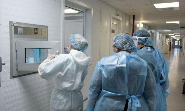Визит замминистра здравоохранения в ковидный госпиталь Николаевской горбольницы №5