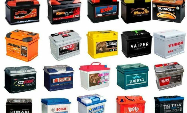 автомобильные аккумуляторы