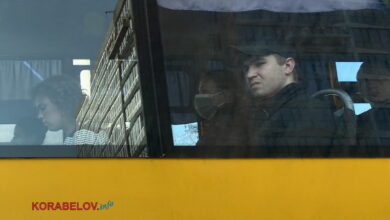 Николаевцы не соблюдают масочный режим в общественном транспорте