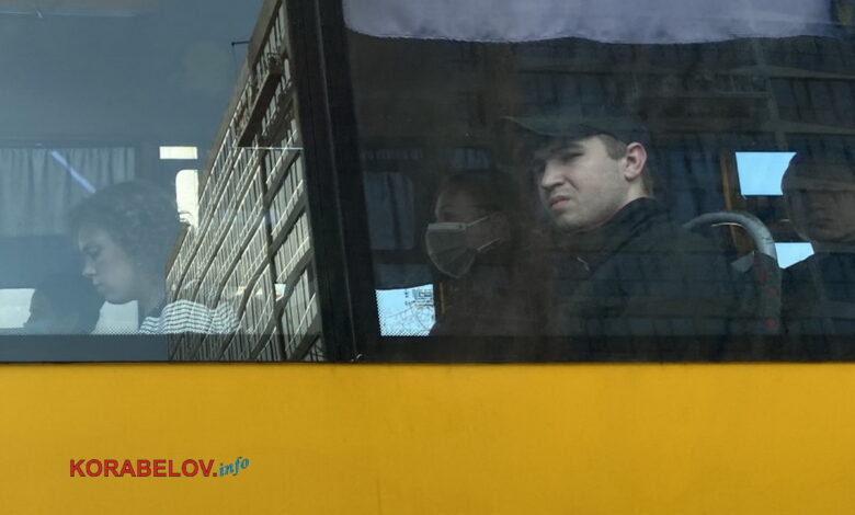 Николаевцы не соблюдают масочный режим в общественном транспорте