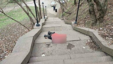 мертвый мужчина