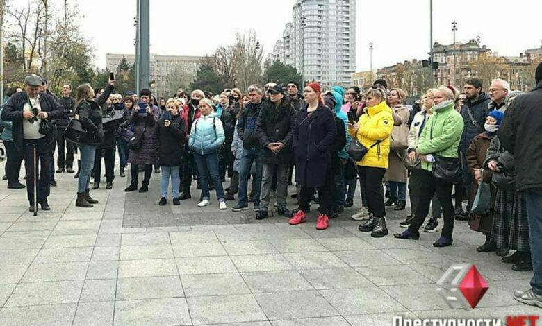 митинг антивакцинаторов