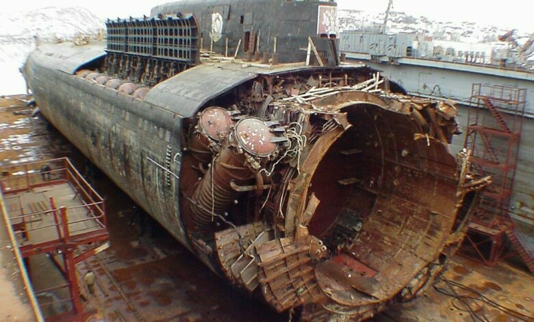 подлодка Курск