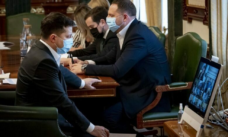 совещание у Зеленского