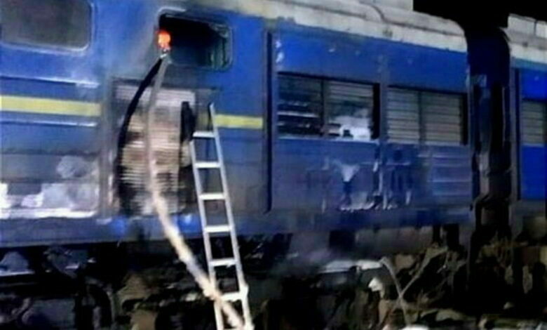 пожар в поезде "Интерсити"