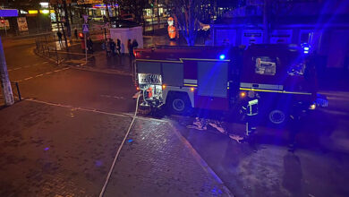 пожар на ул. Океановской, 39 (19.12.2021)