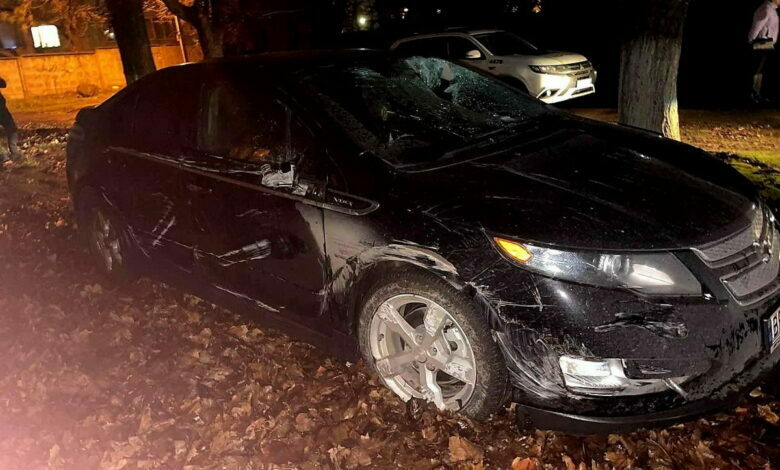 ДТП 08.12.2021 на ул. Пограничной в Николаеве