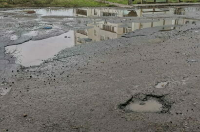 Кульбакино. Ул. Знаменская 16.Конечная 26 маршрута